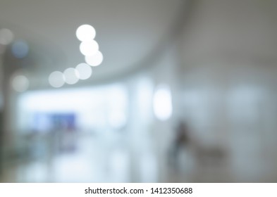 abstract background of shopping mall, shallow depth of focus - Shutterstock ID 1412350688