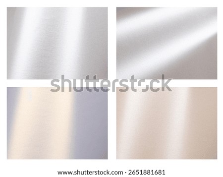 Abstract background with soft pearlescent texture. Subtle gradient in pastel cream, ivory, beige and pink tones creating smooth, elegant and glossy surface with modern feel.
