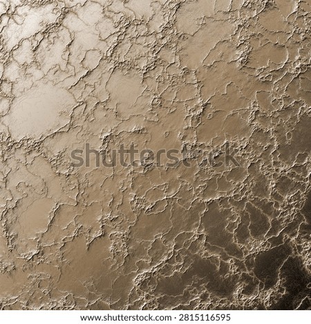 Abstract background, texture of a alien planet, realistic texture of the surface of an alien planet, abstract surface texture. 3d illustration.