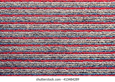Abstract Background texture of the fabric door mat