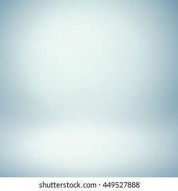 Abstract background texture light blue   gray gradient wall  flat floor  for product 