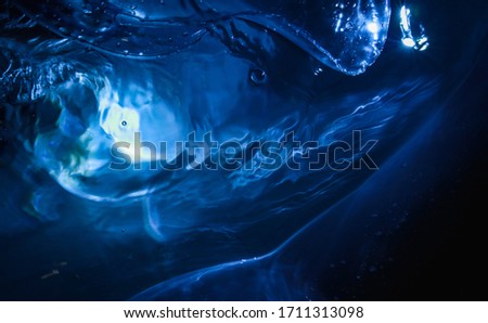 Abstract background. Water. Coloured waves 
