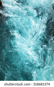 Abstract Background - Water Flows In The River