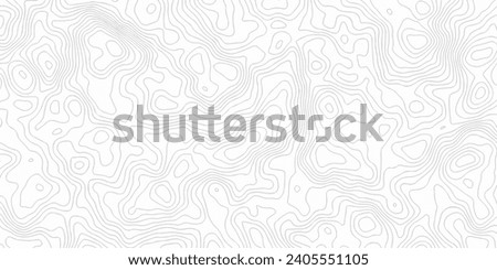 Abstract background with waves Geographic mountain relief. Abstract lines background. Contour maps. Topo contour map on white bac