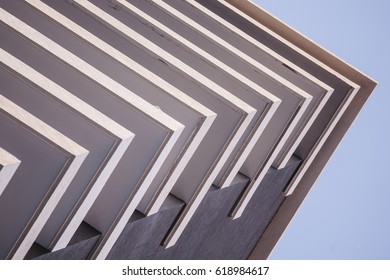 Abstract Balconies, Geometric Pattern