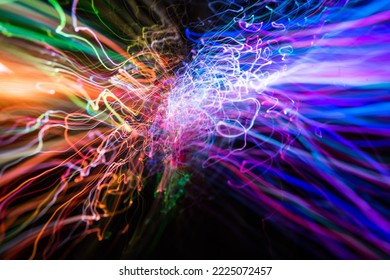 Abstract big data cloud computing background light wave of energy with elegant glowing lines. 