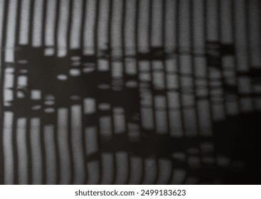 Abstract Black and Gray Shadow Pattern with Lines