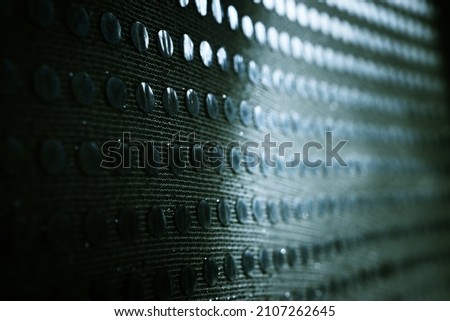 Image, Stock Photo steel net Steel Hard Gray