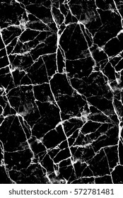 Abstract Black Marble Texture - Seamless Tile