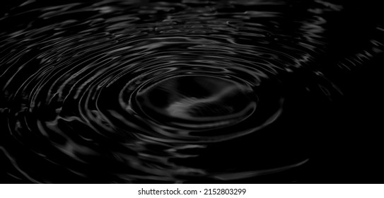 Abstract black oil background. background of black water. Dark water. Water Ripple. Dark luxury texture. Oil, petroleum, rock-oil. Silk, satin. Black tar, gum. water wave. - Shutterstock ID 2152803299