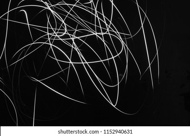 Abstract Black And White Light Background 