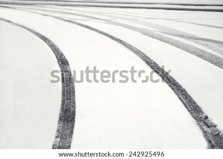 Similar – blow snow Landscape Winter