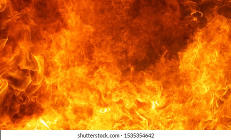 Abstract Blaze Fire Flame Texture Background In Full Hd Ratio, 16x9