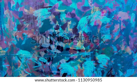 Abstract blend of colors