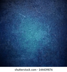  abstract blue background of elegant dark blue vintage grunge background texture black on border with light center blank for luxury brochure invitation - Shutterstock ID 144439876
