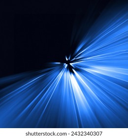 Abstract Blue Background Explosion Technology Futuristic AI-generated ...