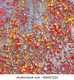 abstract blue background texture rusty wall