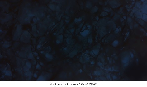 abstract blue and black painting. abstract unique and exotic marble stone texture background in dark blue and black color. - Shutterstock ID 1975672694