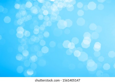 Abstract Blue Bokeh Vector Background Stock Vector (Royalty Free ...