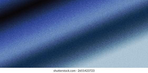 Abstract Blue Gradient Texture: Subtle Diagonal Fade, Noise Effect, Digital Background