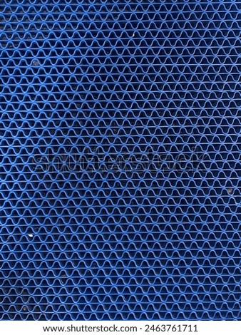 Abstract blue grating texture with pattern for background,Protective grating surface.