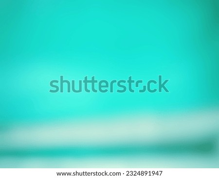 abstract blue green background, Wavy line from color - green and sea wave color. Horizontal line on a white background. Dynamic background design. Gradient, mesh. The mood is calm and peaceful