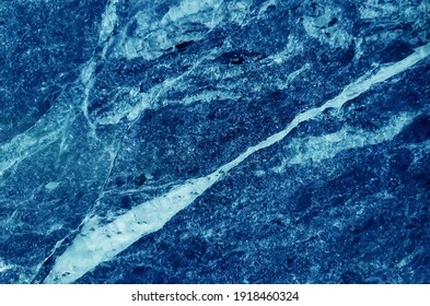 abstract blue marble acrylic background with fluid mineral veins pattern. exotic Italian breccia marbel for wall or floor finishing. glossy granite slab stone ceramic or quartz tile.