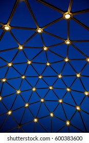 Abstract blue pattern