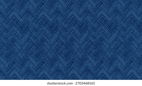 Abstract blue Pattern with Textured Zigzag Lines Earthy Backgrou