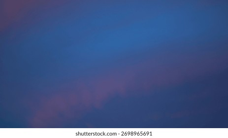 Abstract Blue and Pink Cloudscape Background