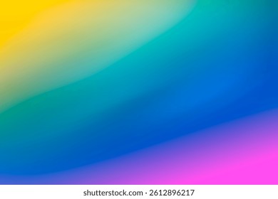 ABSTRACT BLUE PINK GREEN YELLOW BACKGROUND, RAINBOW PATTERN DESIGN