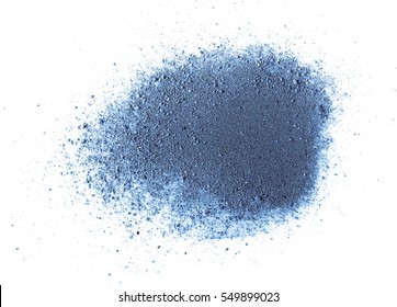 abstract blue powder background and texture
