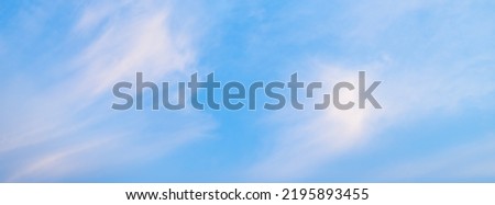 Abstract blue sky white cloud on the light of the sun background with empty copy space for add text or advertise design creative