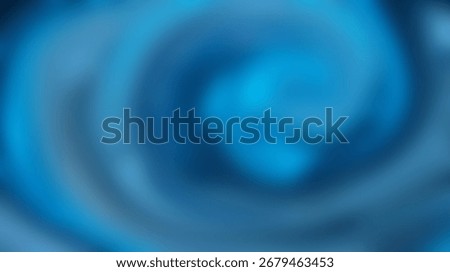 Abstract Blue Swirl Background Vortex Texture for Design Projects