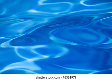 Abstract Blue Water Background