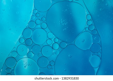Abstract Blue water bubbles background - Shutterstock ID 1382931830
