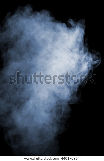 Abstract
blue water vapor on a black background. Texture. Design elements.
Abstract art. Steam the humidifier. Macro
shot.