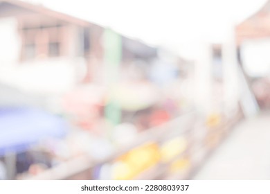 abstract blur background with people on street - Shutterstock ID 2280803937