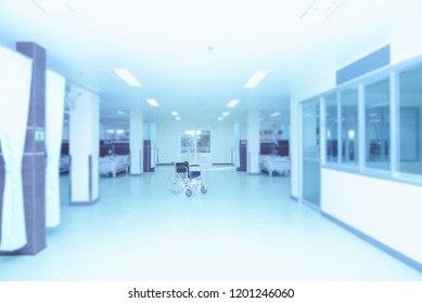 Abstract blur beautiful luxury hospital interior for backgrounds,medical equipment machines in empty hospital room, medical equipment concept. - Shutterstock ID 1201246060