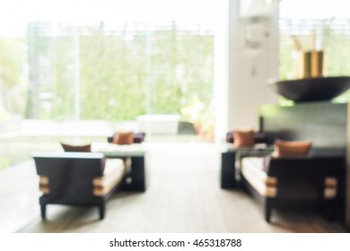 Abstract Blur Beautiful Luxury Hotel Lobby Stock Photo 465318788 ...