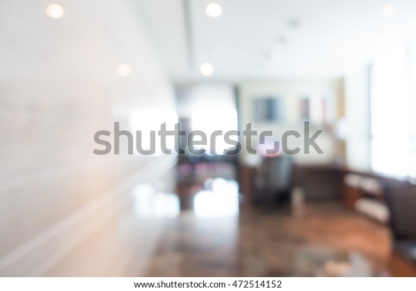 Abstract Blur Beautiful Luxury Hotel Lobby Stock Photo 472514152 ...