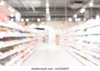 Abstract blur and bokeh in shopping mall in deparment and retails store interior for background - Shutterstock ID 612526037