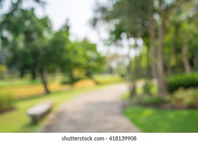 Abstract Blur City Park Bokeh Background Stock Photo 418139908 ...