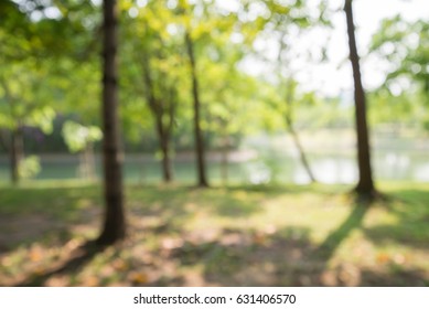 Abstract blur city park bokeh background - Shutterstock ID 631406570