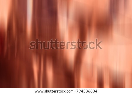 Abstract blur Copper metallic background