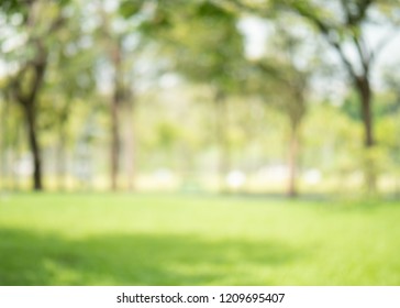 abstract blur green color at garden for background,blurred and defocused effect spring concept for design - Shutterstock ID 1209695407
