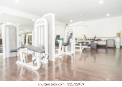 Abstract Blur Gym Background