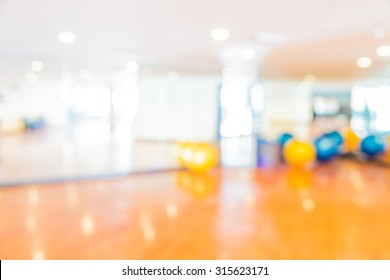 Abstract Blur Gym Background