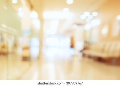 Abstract Blur Hospital Background