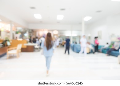 Abstract Blur Hospital Clinic Interior Background Stock Photo 564686245 ...